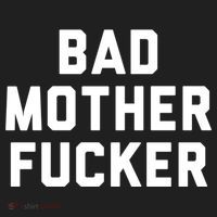 Bad Mother Fucker Obscene Word Swear Workout Top Gift Hat thumb 2
