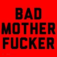 Bad Mother Fucker Obscene Word Swear Workout Top Gift Santa Hat thumb 1