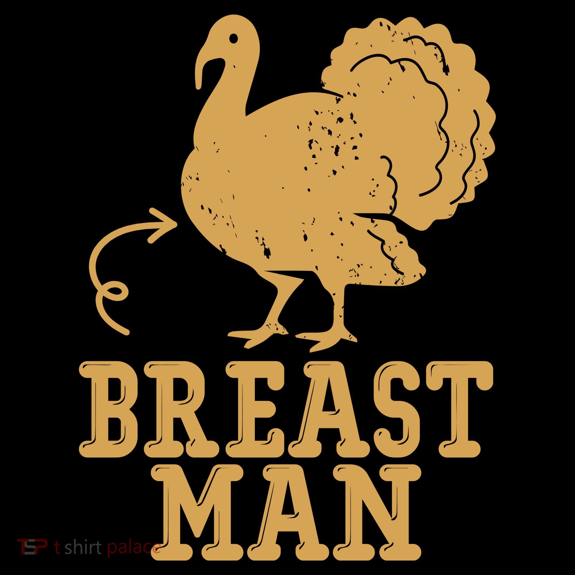 Breast Man Funny Turkey Thanksgiving Women's Hoodie