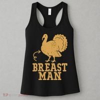 Breast Man Funny Turkey Thanksgiving Women's Tank Top thumb 3