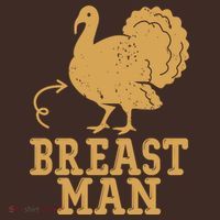 Breast Man Funny Turkey Thanksgiving Apron thumb 3