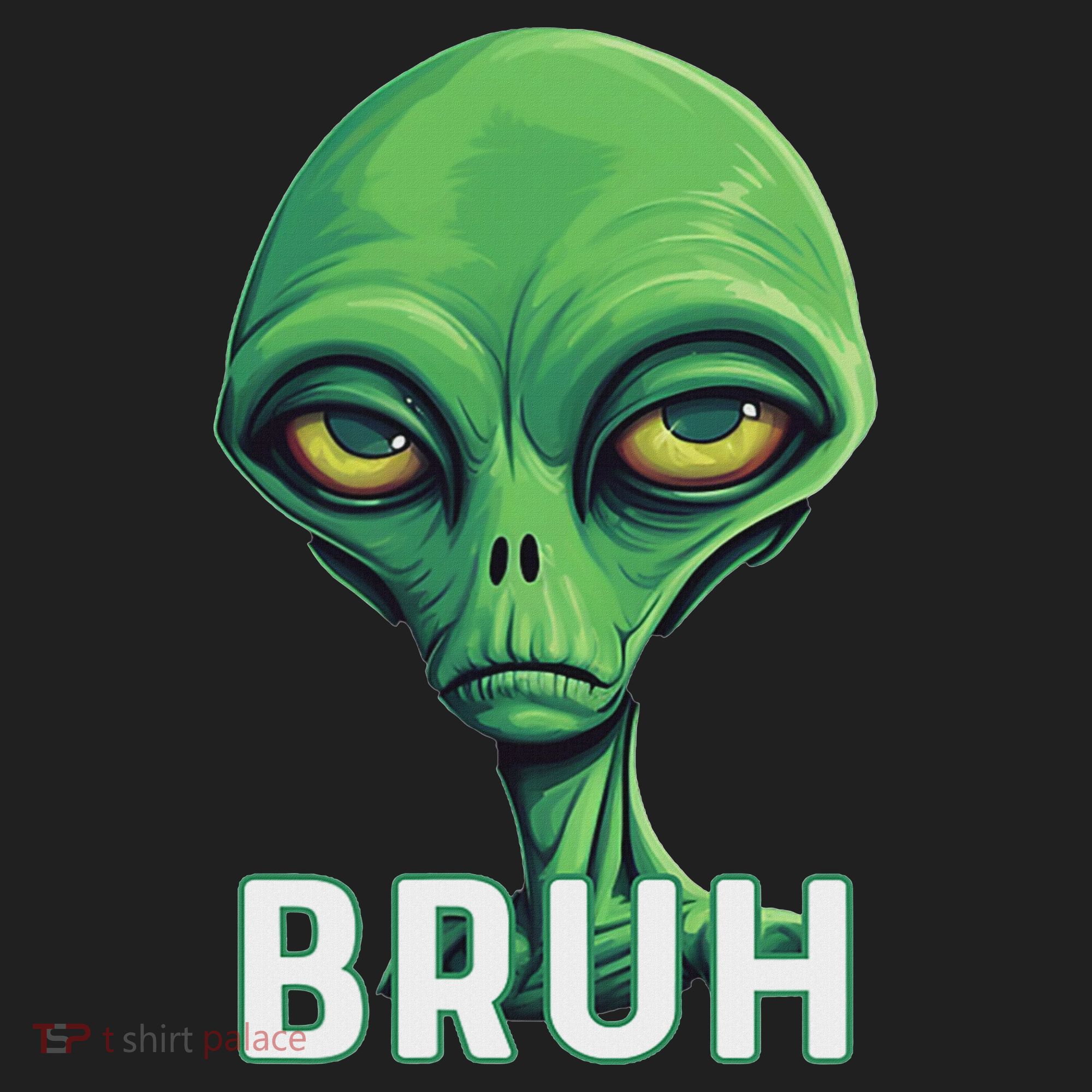 Bruh Meme Funny Saying Brother Greeting Ns Alien Beanie
