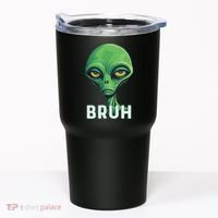 Bruh Meme Funny Saying Brother Greeting Ns Alien Tumbler thumb 0