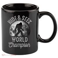 Bigfoot Moon Fantasy Hide And Seek World Champion Sasquatch 11oz C Handle Ceramic Mug thumb 0