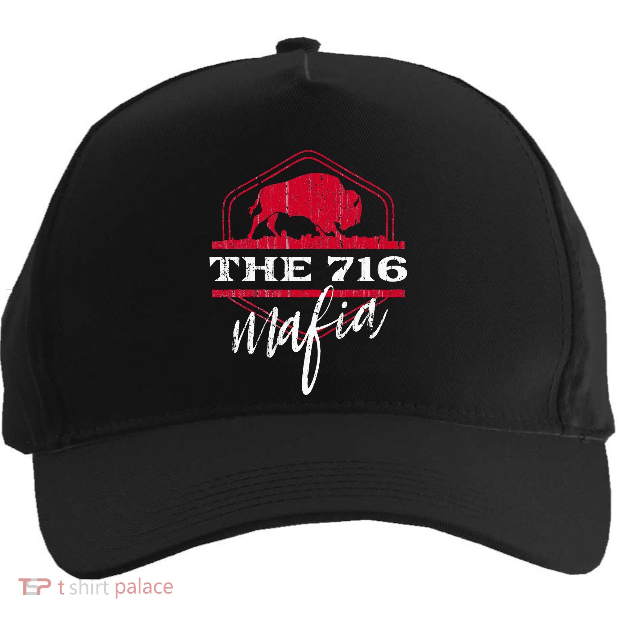Buffalo Mafia For The 716 Area Code Buffalo Ny Five-Panel Snapback Cap