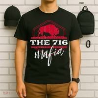 Buffalo Mafia For The 716 Area Code Buffalo Ny T-Shirt thumb 6