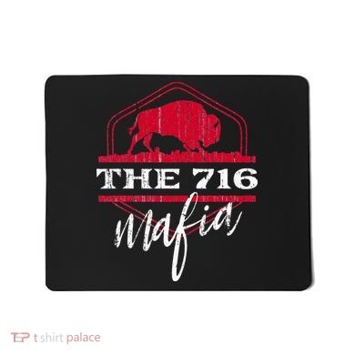 Buffalo Mafia For The 716 Area Code Buffalo Ny Mousepad