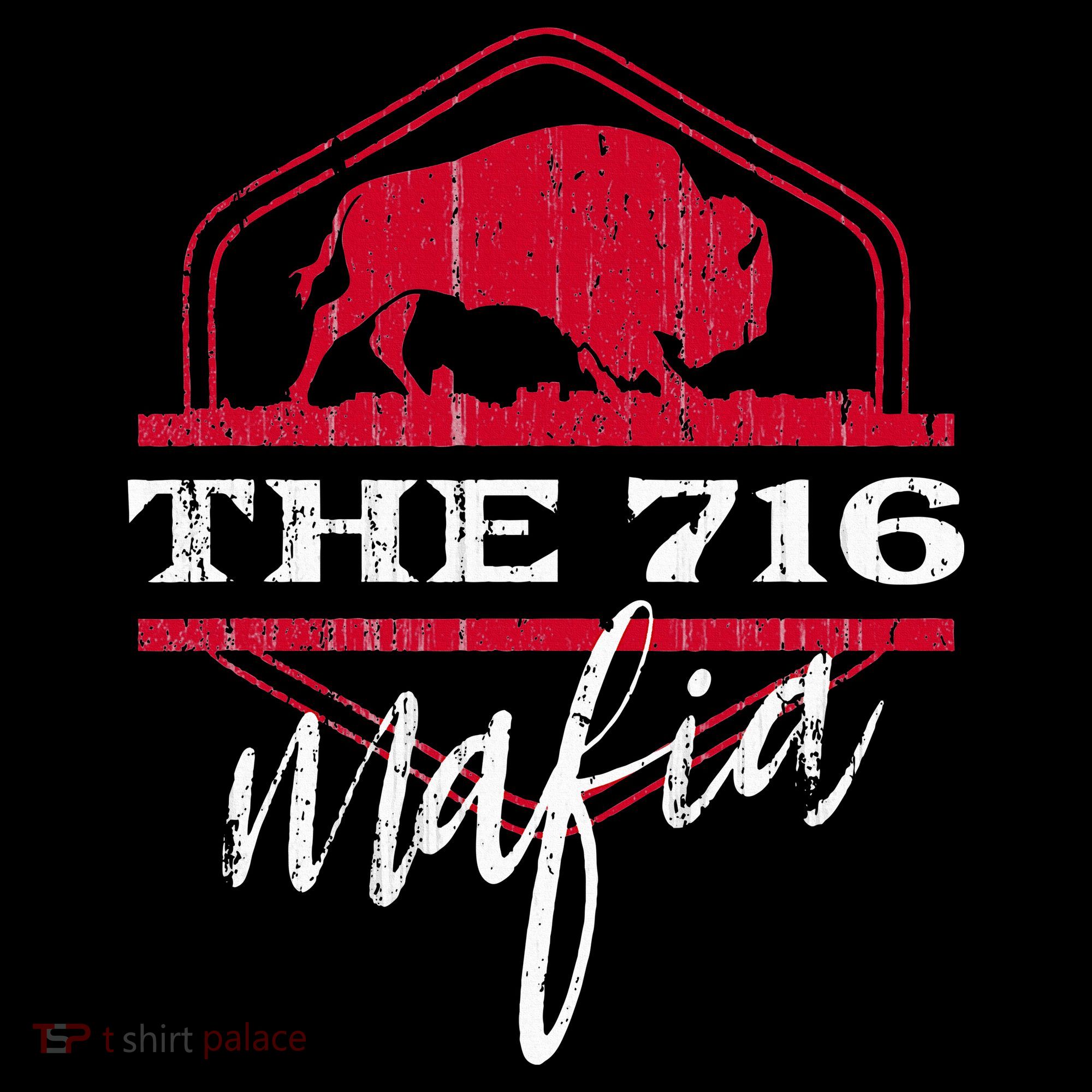 Buffalo Mafia For The 716 Area Code Buffalo Ny Mousepad