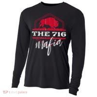 Buffalo Mafia For The 716 Area Code Buffalo Ny Cooling Performance Long Sleeve Crew thumb 0