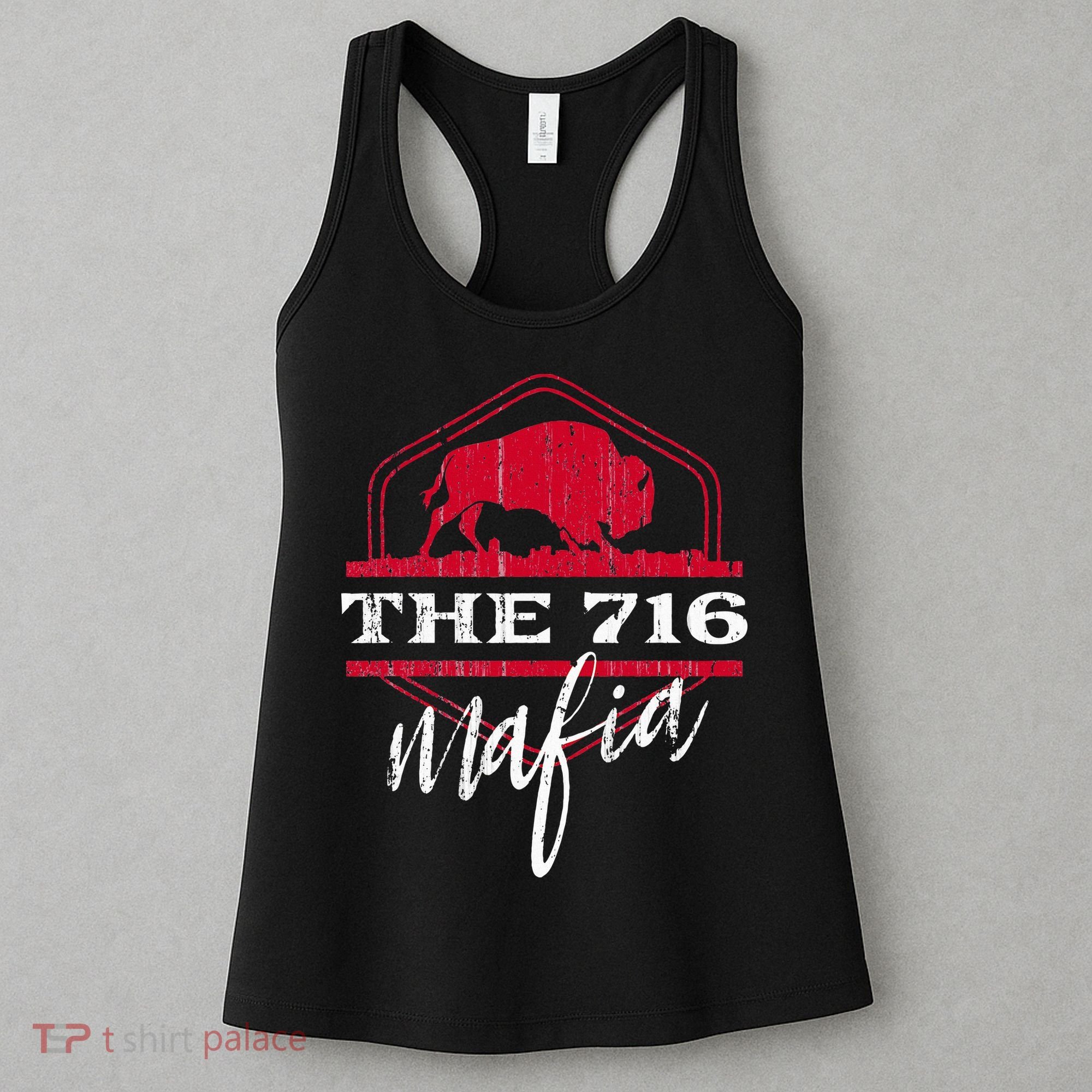 Buffalo Mafia For The 716 Area Code Buffalo Ny Women's Tank Top