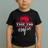 Buffalo Mafia For The 716 Area Code Buffalo Ny Toddler T-Shirt thumb 2