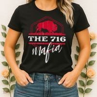 Buffalo Mafia For The 716 Area Code Buffalo Ny Women's T-Shirt thumb 2