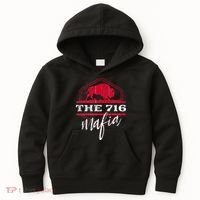 Buffalo Mafia For The 716 Area Code Buffalo Ny Kids Hoodie thumb 0