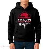 Buffalo Mafia For The 716 Area Code Buffalo Ny Kids Hoodie thumb 4