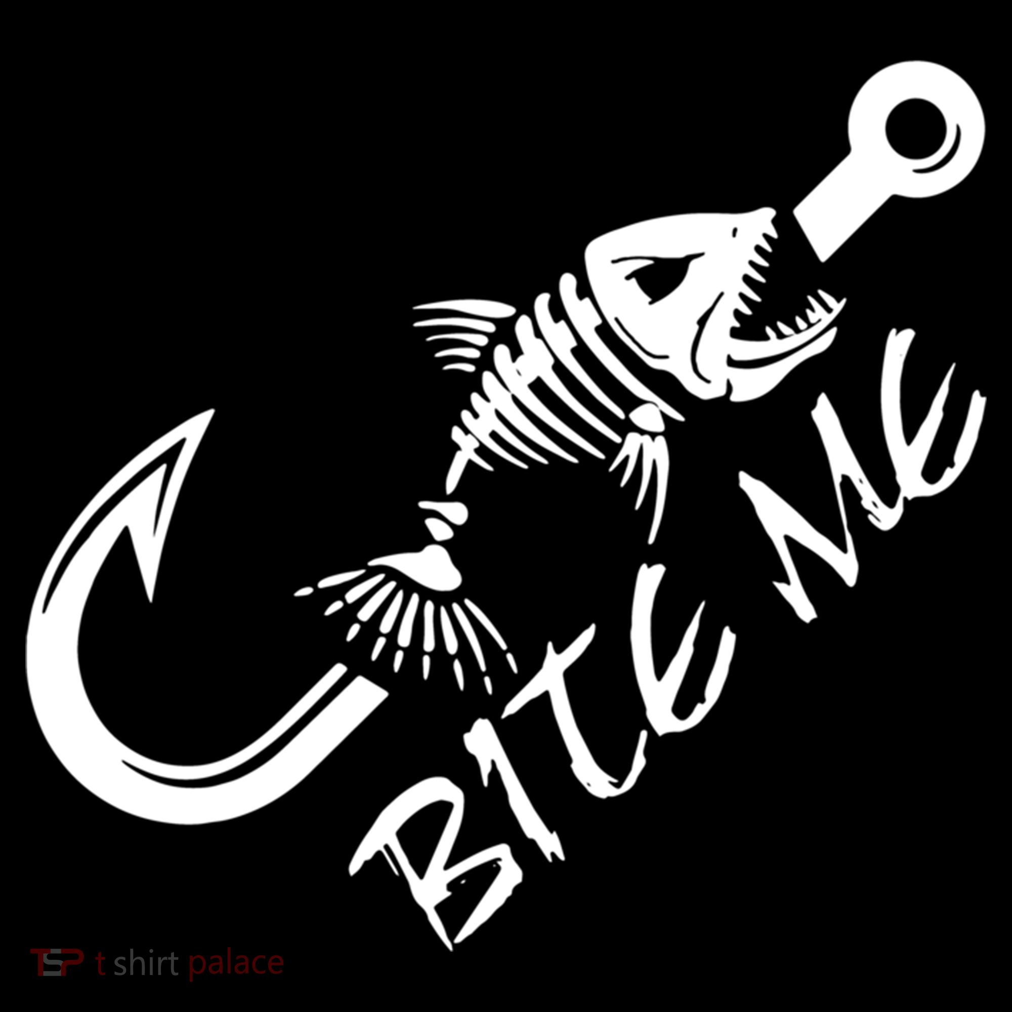Bite Me Fishing Cool Gift Women's Hoodie