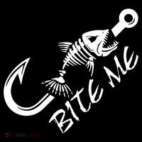 Bite Me Fishing Cool Gift Ornament thumb 1