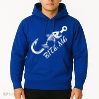Bite Me Fishing Cool Gift Hoodie thumb 2