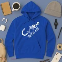 Bite Me Fishing Cool Gift Hoodie thumb 3