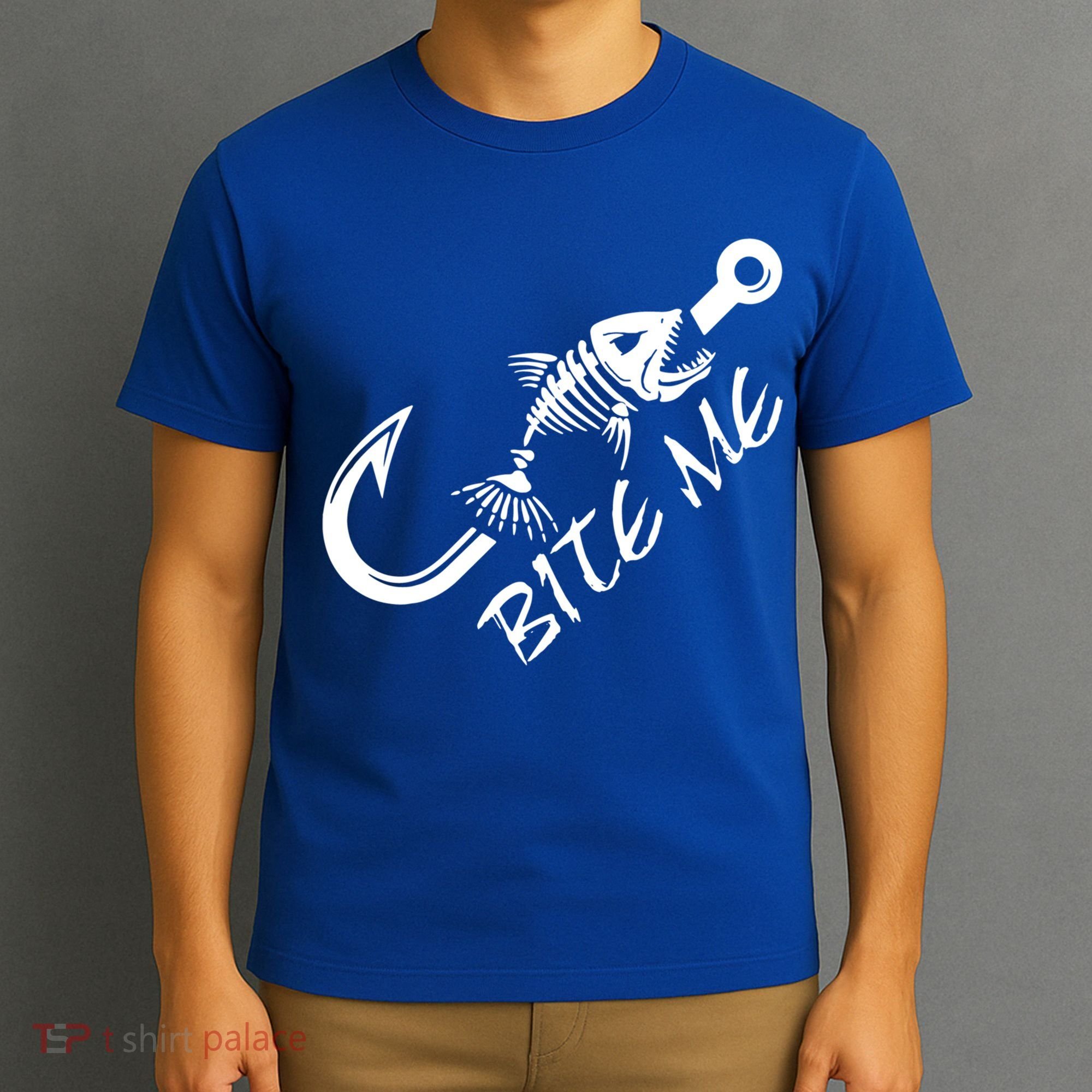 Bite Me Fishing Cool Gift T-Shirt