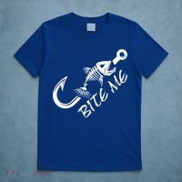 Bite Me Fishing Cool Gift T-Shirt thumb 5