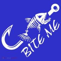 Bite Me Fishing Cool Gift Kids Sweatshirt thumb 2