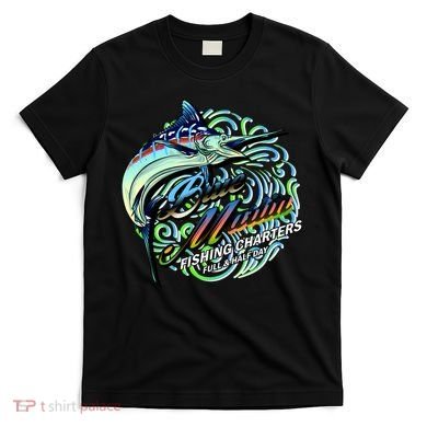 Blue Marlins Fishing Charter T-Shirt