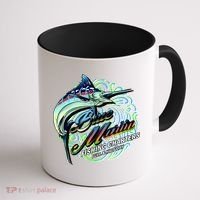 Blue Marlins Fishing Charter Coffee Mug thumb 1