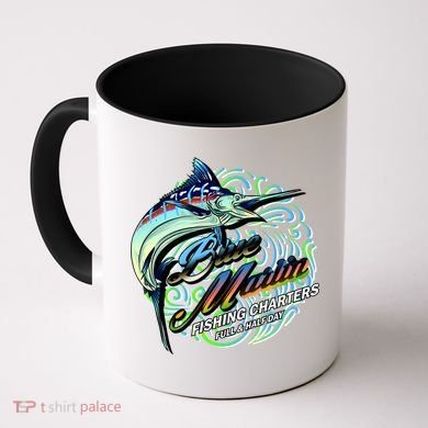 Blue Marlins Fishing Charter Coffee Mug