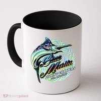 Blue Marlins Fishing Charter Coffee Mug thumb 0