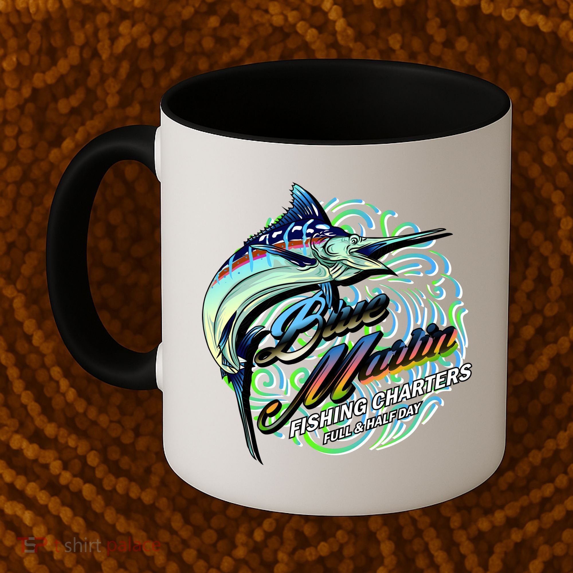 Blue Marlins Fishing Charter Coffee Mug