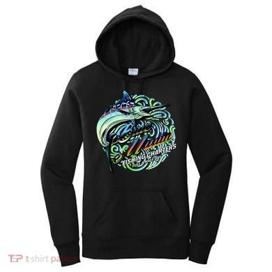 Blue Marlins Fishing Charter Women's Hoodie