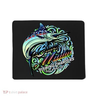 Blue Marlins Fishing Charter Mousepad
