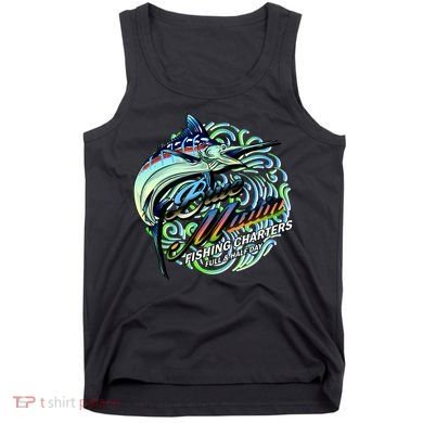 Blue Marlins Fishing Charter Tank Top