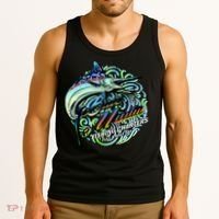 Blue Marlins Fishing Charter Tank Top thumb 3