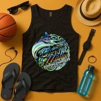 Blue Marlins Fishing Charter Tank Top thumb 4