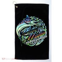 Blue Marlins Fishing Charter Golf Towel thumb 0