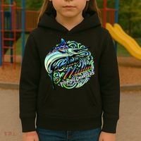 Blue Marlins Fishing Charter Kids Hoodie thumb 3