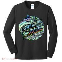 Blue Marlins Fishing Charter Kids Long Sleeve Shirt thumb 0