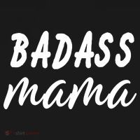 Badass Mama Funny Mom Happy Mothers Day Women's Hoodie thumb 2