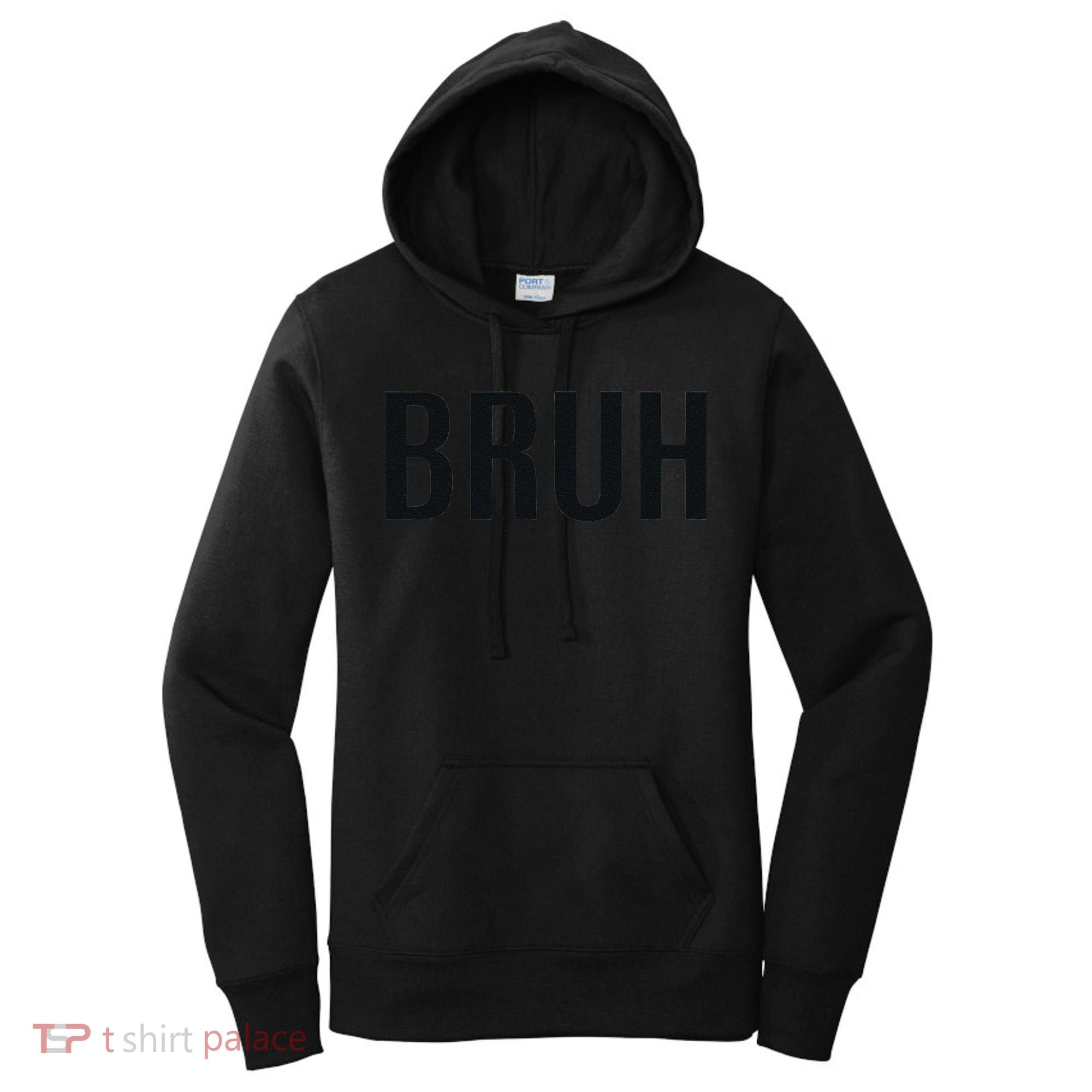 Bruh Meme Funny Saying Brother Greeting Gifts Women's Hoodie