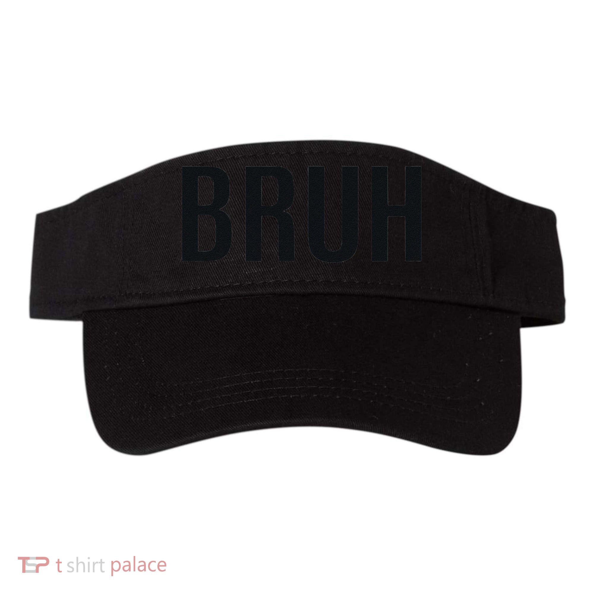 Bruh Meme Funny Saying Brother Greeting Gifts Visor