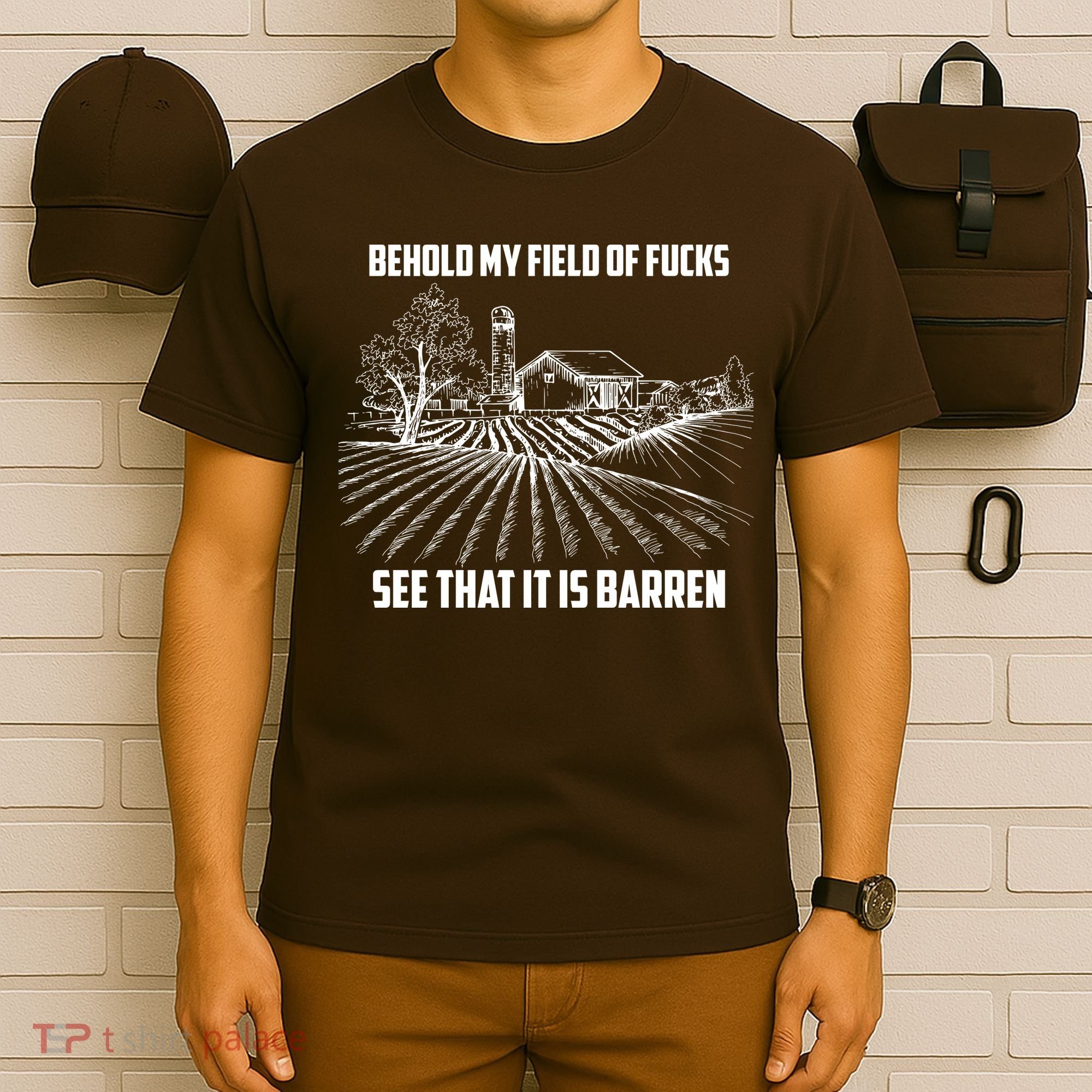 Behold My Field Of Fucks See That It Is Barren T-Shirt