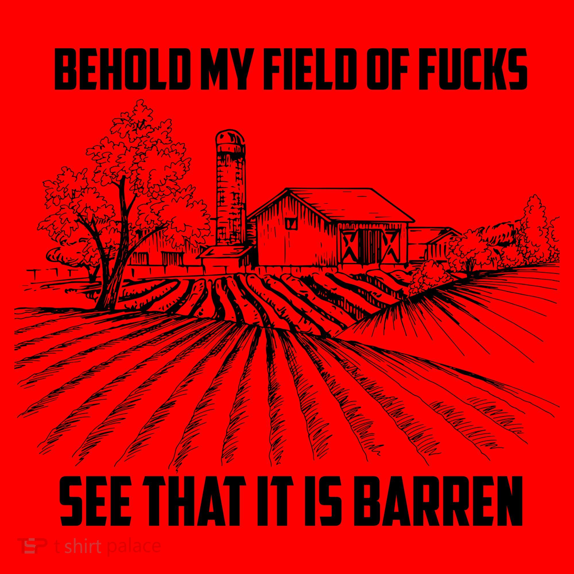 Behold My Field Of Fucks See That It Is Barren Santa Hat