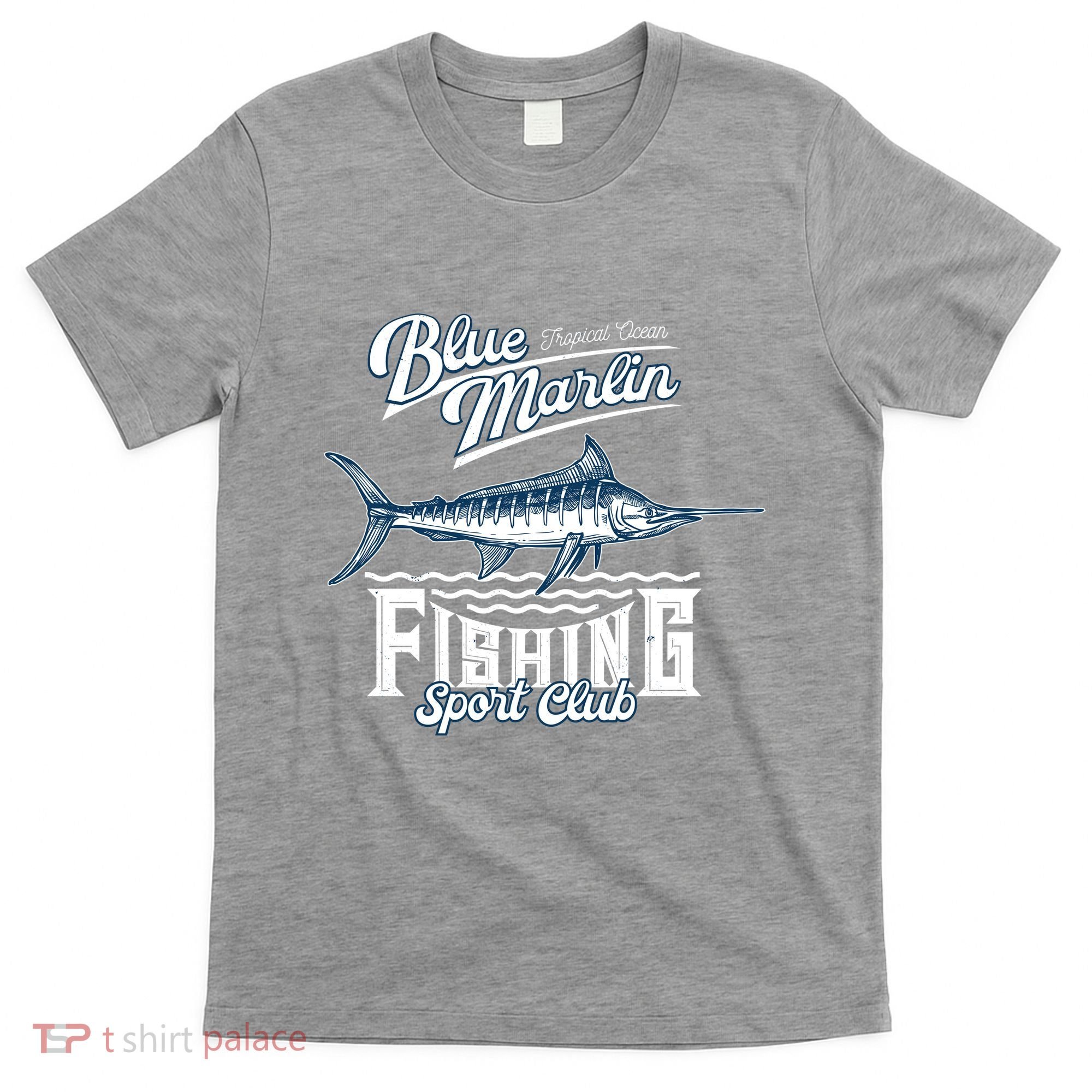 Blue Marlin Fishing And Sports Club T-Shirt