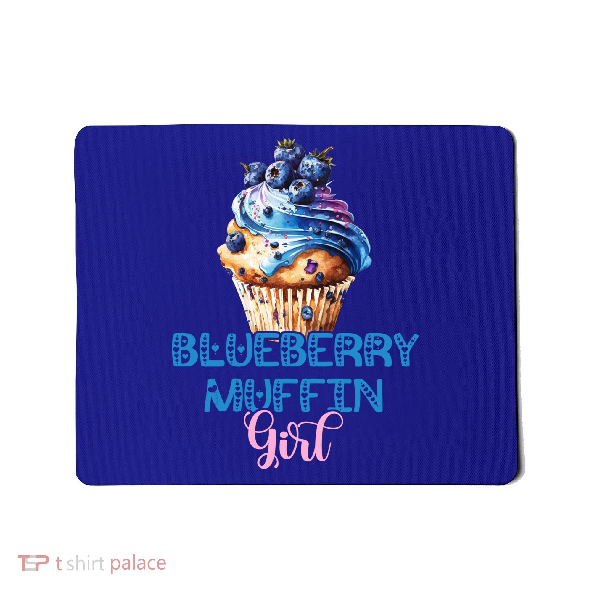 Blueberry Muffin Fruit Healthy Berry Blueberries Garden Funny Gift Mousepad
