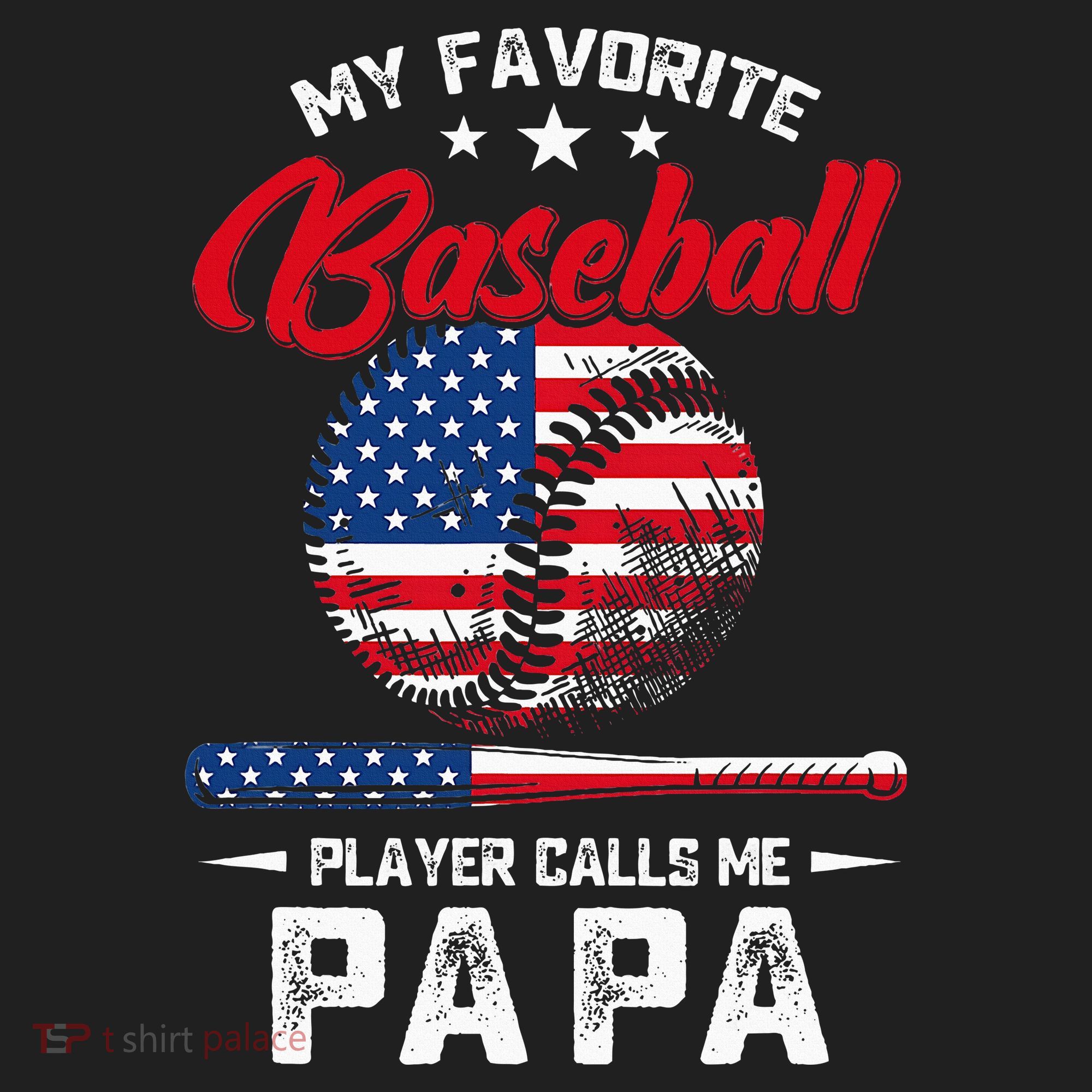 Baseball My Favorite Player Calls Me Papa Grandpa Gift Beanie