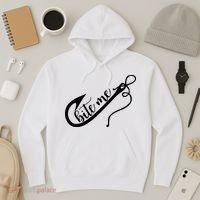Bite Me Fishing Hook Funny Fishing Hoodie thumb 3
