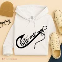 Bite Me Fishing Hook Funny Fishing Hoodie thumb 4