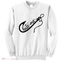 Bite Me Fishing Hook Funny Fishing Sweatshirt thumb 0