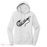 Bite Me Fishing Hook Funny Fishing Women's Hoodie thumb 0